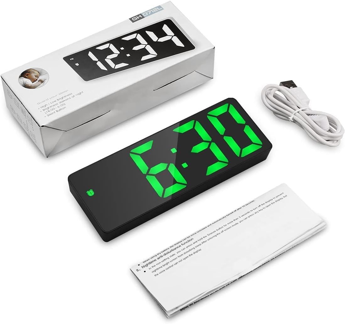 DIGITAL CLOCK | ساعة منبه رقمية
